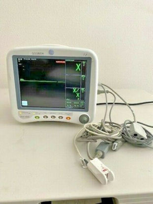 Picture of GE DASH 4000 PATIENT MONITOR (ECG, SPO2, BP, TEMP)- (CA216)