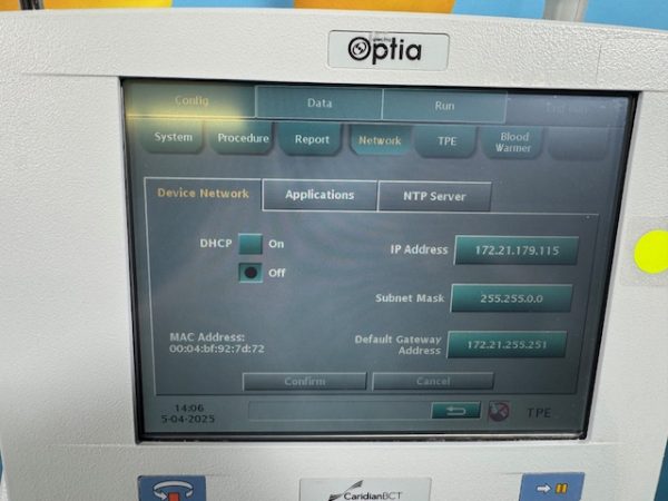 Terumo BCT Spectra Optia Apheresis System DOM: 2011 (C001) - Image 4