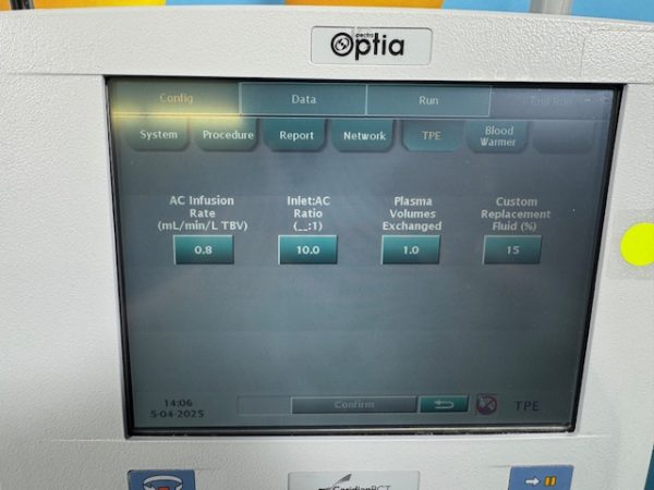Terumo BCT Spectra Optia Apheresis System DOM: 2011 (C001) - Image 3