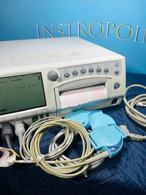 GE 250 SERIES 259C FETAL MONITOR W/ Toco Transductors (B804) - Image 19