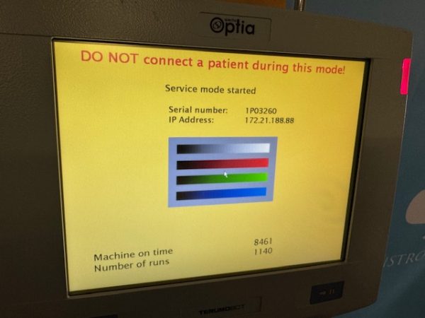 Terumo BCT Spectra Optia Apheresis System DOM: 2015 (C006) - Image 20
