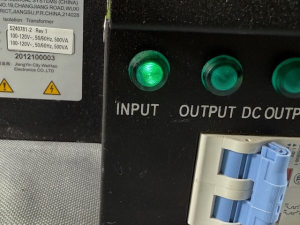 GE Logiq e ISOLATION CART POWER BOX 5240781-2 (C139) - Image 7