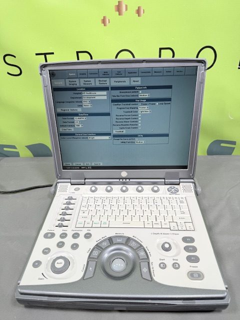 GE LOGIQ e Portable Ultrasound 11/2006 No Probes/PSU, Battery Incl. R4.0.4 (C142)