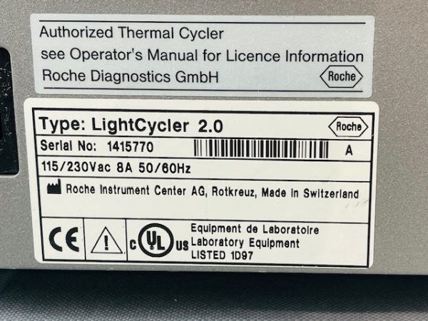 Roche Diagnostics Light Cycler 2.0 (B673) - Image 18