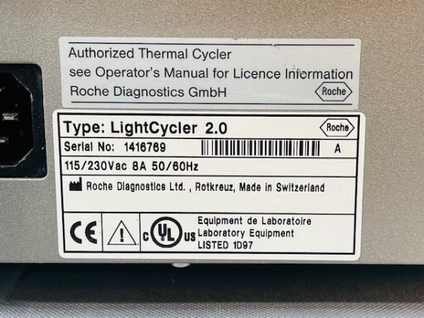 Roche Diagnostics Light Cycler 2.0 (B674) - Image 17