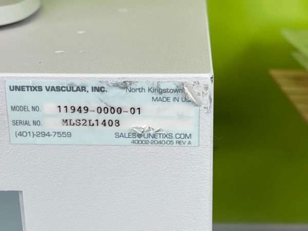 UNETIXS VASCULAR MULTILAB SERIES II LHS 11932-0000-01 (w179) - Image 28