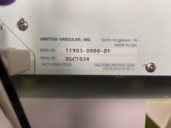 UNETIXS VASCULAR MULTILAB SERIES II LHS 11932-0000-01 (w179) - Image 31