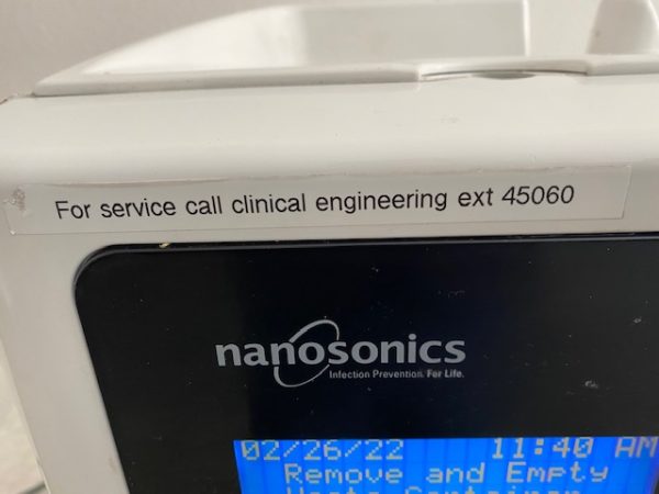 NANOSONICS TROPHON EPR N00010 HIGH LEVEL DISINFECTION (CA227) - Image 4