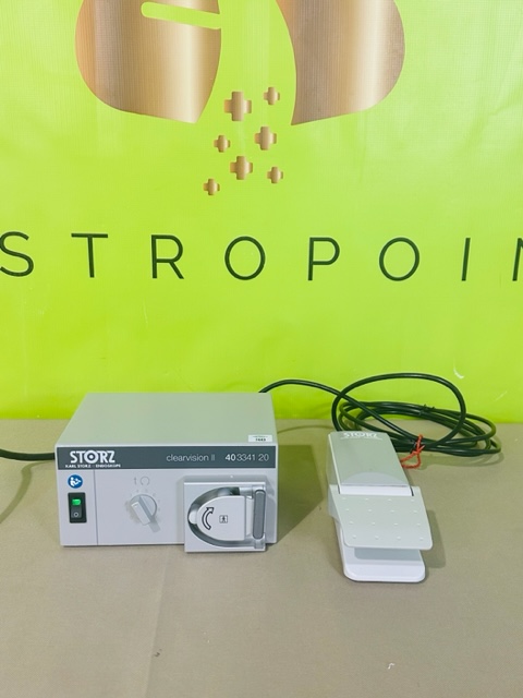 Karl Storz Clear Vision II 403341 20 Lens Irrigation Console & Foot Switch (B608)