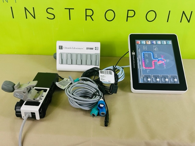 Edwards Lifesciences EV1000 Databox and Monitor MFG 2015 (B610)