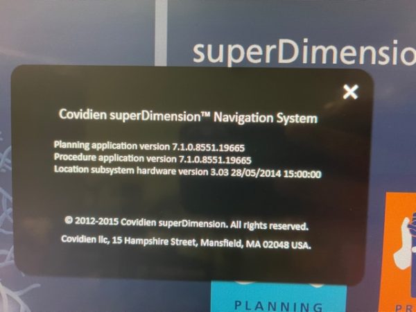 COVIDIEN ILOGIC INREACH SUPER DIMENSION NAVIGATION SYSTEM (w209) - Image 4