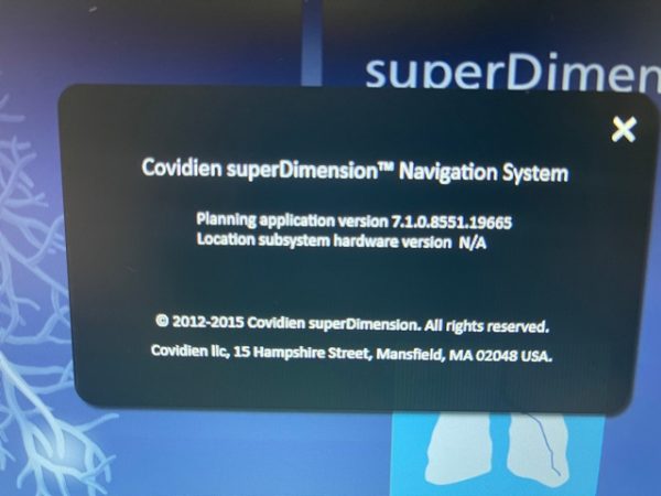 COVIDIEN ILOGIC INREACH SUPER DIMENSION NAVIGATION SYSTEM (w209) - Image 5