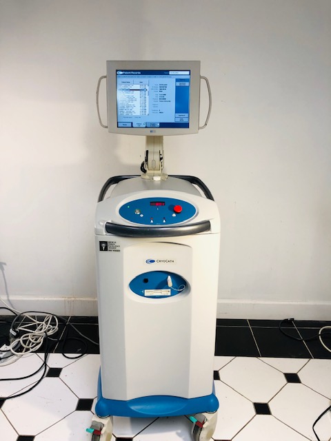 CRYOCATH 10000-003 CRYOSURGICAL SYSTEM+ PATIENT CONNECTIONS/MANUALl (T1469)