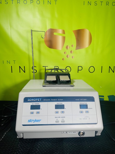 STRYKER SONOPET UST-2001 ULTRASONIC SURGICAL SYSTEM WITH FOOTSWITCVH (C026)