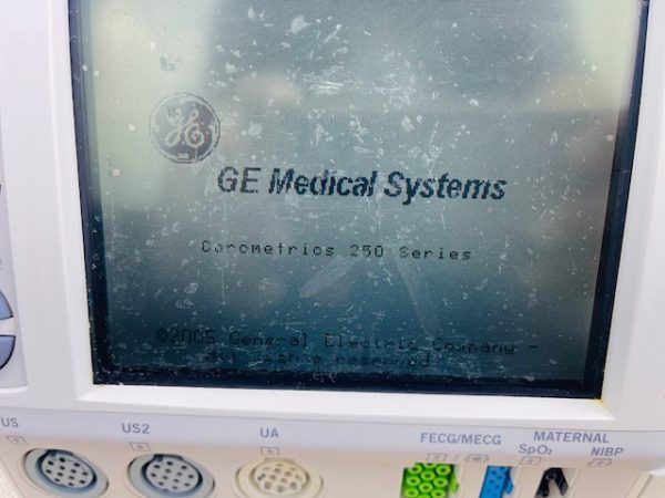 GE MEDICAL SYSTEM 250 SERIES 259CX-A FETAL MONITOR (B839-40) - Image 3