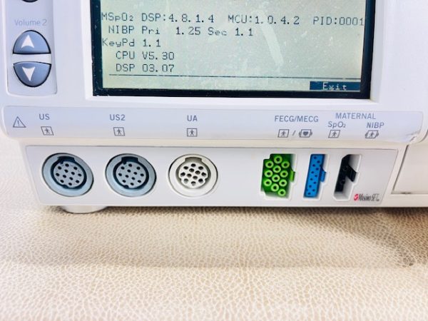 GE MEDICAL SYSTEM 250 SERIES 259CX-A FETAL MONITOR (B839-40) - Image 9