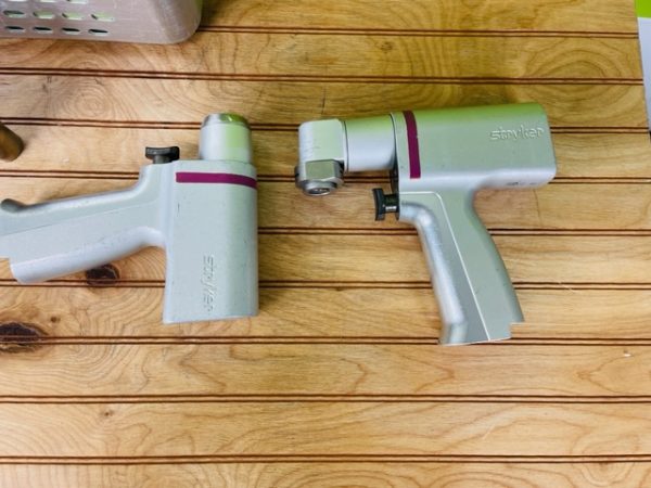 STRYKER SYSTEM 4 POWER INST SET- 4108 SAGITAL SAW, 4103 ROTARY DRILL+ATTACHMENTS (W729) - Image 26
