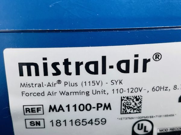 Stryker Mistral-Air MA1100-PM System (B962) - Image 9