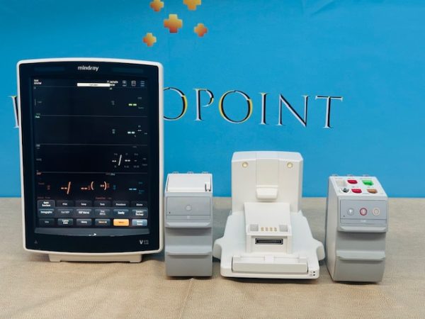 Mindray V12 Patient Monitor with CO₂ & VPS Modules, VDock, Printer, and 3 Batteries (B827) - Image 3