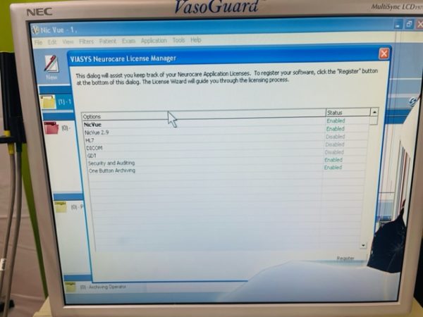 VIASYS VASOGUARD EEG/EMG MACHINE (W896) - Image 41
