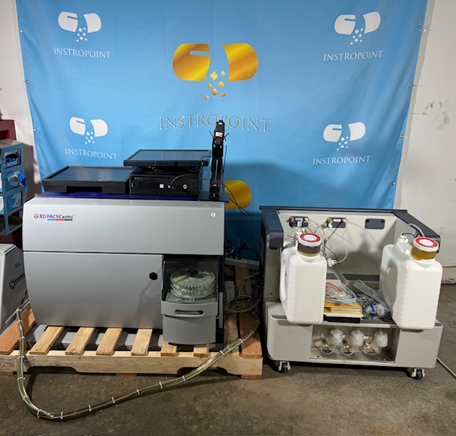 BD FACSCanto™ Flow Cytometer with BD FACSCanto™ Fluidics Cart & Accessories – 2016 (20,143 Hours) (C133)