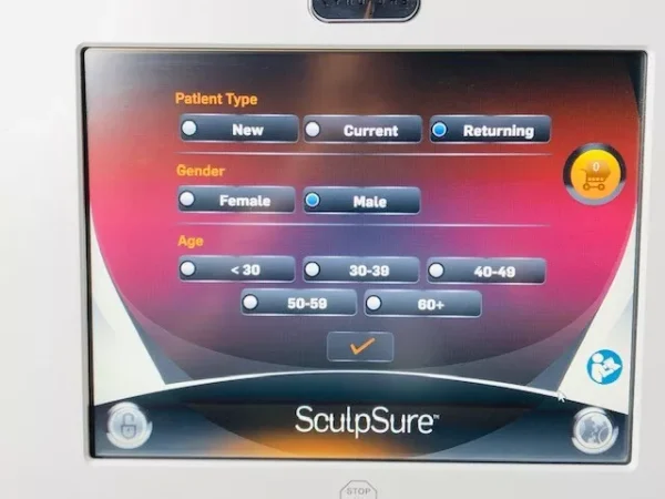 CYNOSURE INC. SCULPSURE 100-7026-010 LIPO LASER SYSTEM DOM: 07/2016 - Image 8