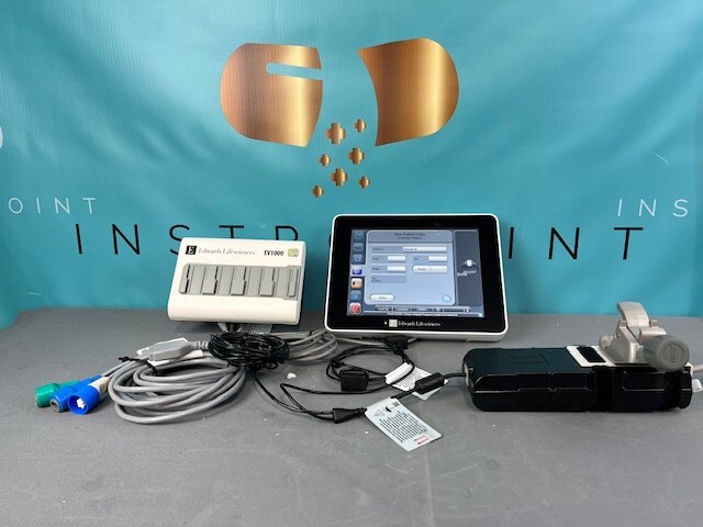 Edwards Lifesciences EV1000 Databox and Monitor MFG 2015 (B611)