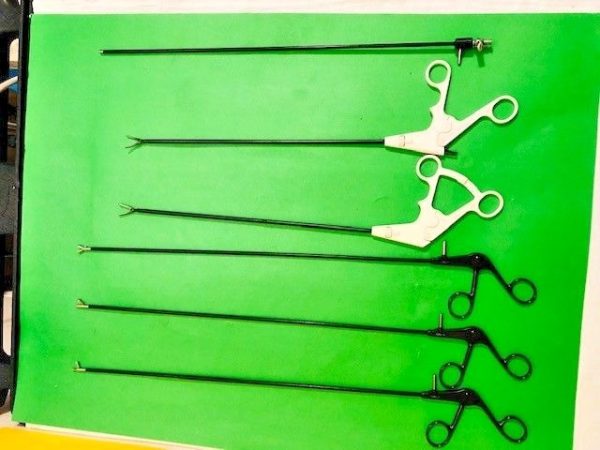 LOT OF-R.WOLF, AUTOSUTURE LAPAROSCOPIC GRABBERS (6156)