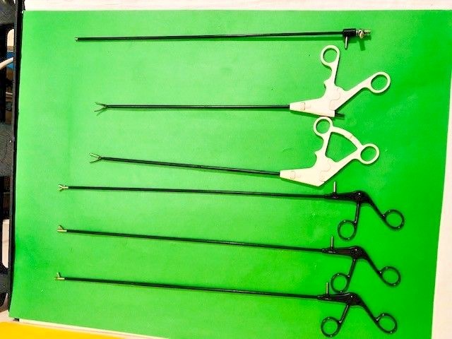 LOT OF-R.WOLF, AUTOSUTURE LAPAROSCOPIC GRABBERS (6156)