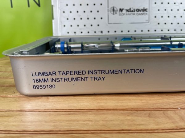 Medtronic 8959182 Lumbar Tapered Instrument Set (w114) - Image 6
