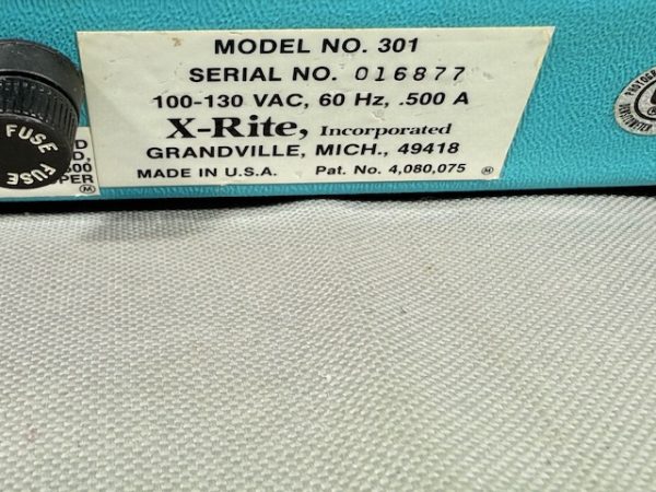 X-Rite 301 Transmission Densitometer For Parts (C171) - Image 6