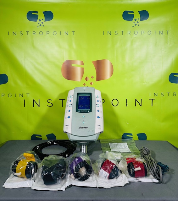 Stryker SmartPump Dual Channel Tourniquet System w/ Cuffs & Accessories (C174)