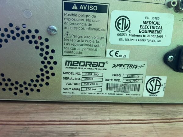 MEDRAD SPECTRIS MR INJECTOR (W880) - Image 5