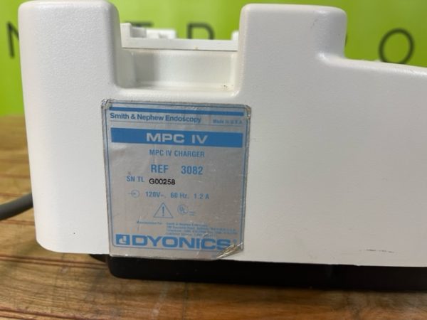 Dyonics Smith & Nephew 3082 Battery Charger MPC IV (w961) - Image 6