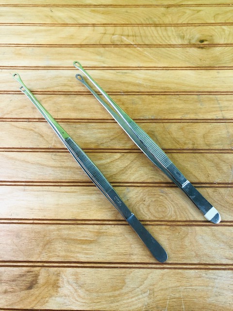 V Mueller SU 5075 Singley Tissue Forceps QTY 04 (w611)