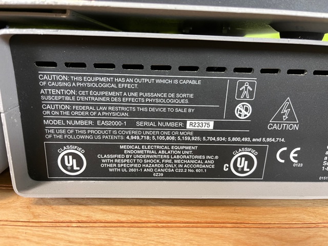 Gynecare Therma Choice II Therapy Unit Model# EAS 2000-1 (W205) - Image 18