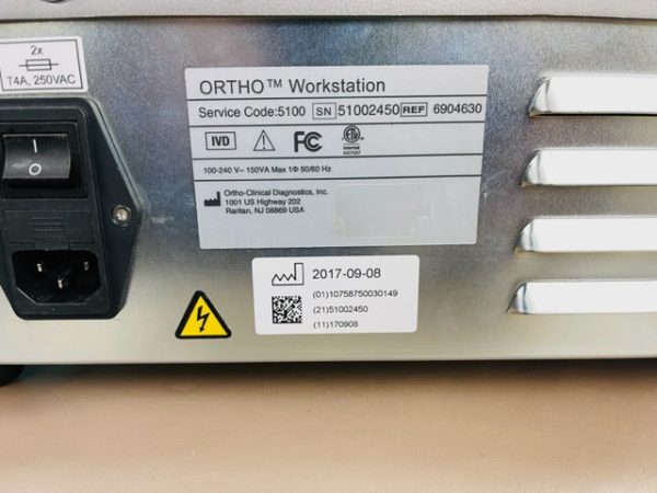 Ortho Clinical Diagnostics Workstation 6904630 (B185) - Image 17
