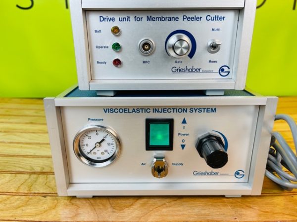 GRIESHABER VISCO ELASTIC INJECTION SYSTEM/Drive Unit for Membrane Peeler CUTTER (W288) - Image 3