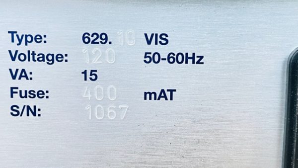 GRIESHABER VISCO ELASTIC INJECTION SYSTEM/Drive Unit for Membrane Peeler CUTTER (W288) - Image 16