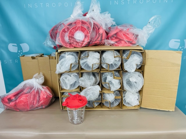 Bemis Healthcare 424410Hydrophobic Suction Canister, Plastic LOT 0F 24 (B313)