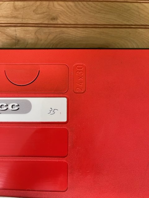 AGFA ADCC CODE 35 X-RAY ONCOLOGY FILM CASSETTE 24X30 (w708) - Image 5