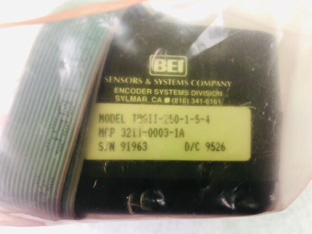 BEI Sensors & Systems Trackball BSII-250-1-5-4 (T1908)