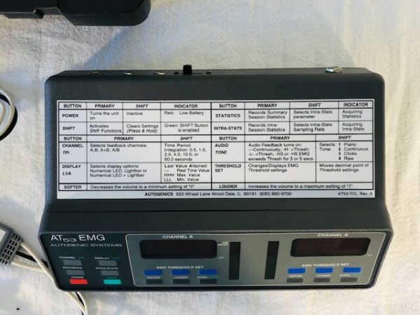 ADVANCED TECH AT 53 DUAL CHANNEL EMG SYSTEM (1573) - Image 2