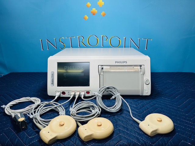 Philips M2704A Avalon FM40 Fetal Monitor W/ Accessories (C220)