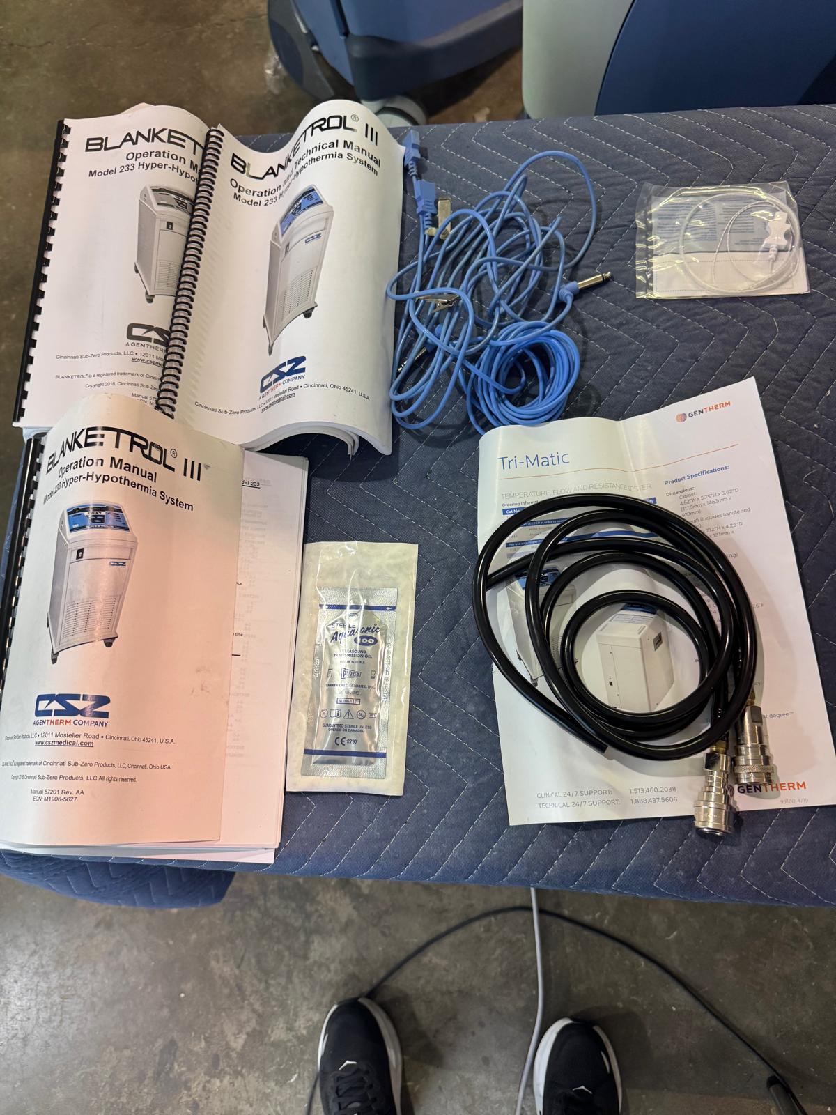 Lot of 3 CSZ Blanketrol III 233 Patient Warming Units w/ Hoses (C210) - Image 22