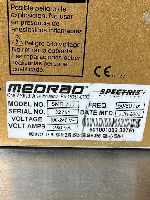 Medrad Spectris MR Injector System SHS 200 w/ Components (C241) - Image 16
