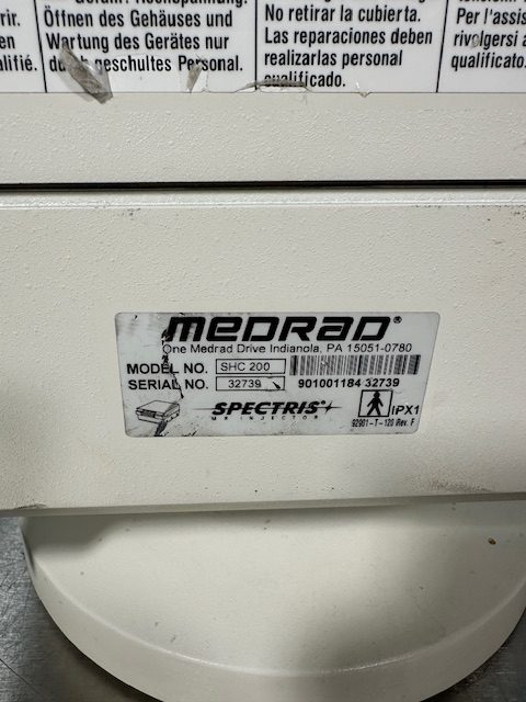 Medrad Spectris MR Injector System SHS 200 w/ Components (C241) - Image 20