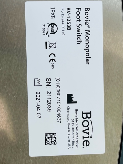 Bovie OR PRO 300 W Electrosurgery Generator A3350 (GA101) - Image 25