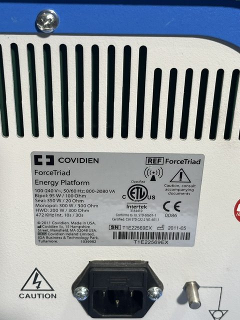 Covidien ForceTriad Energy Platform(C287) - Image 16