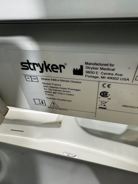 Stryker FL19F-2 Cub Pediatric Crib Stretcher (C290) - Image 17
